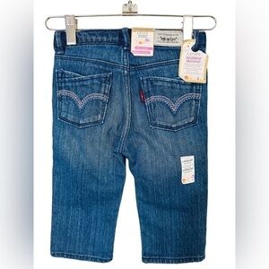 NEW! LEVIS GIRLS SKIMMER Jeans Capris Size 5 Youth NWT